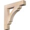 Ekena Millwork Olympic Block Smooth Bracket, Douglas Fir, 5 1/2"W x 34"D x 34"H BKT06X34X34OLY05SDF - alternate 1